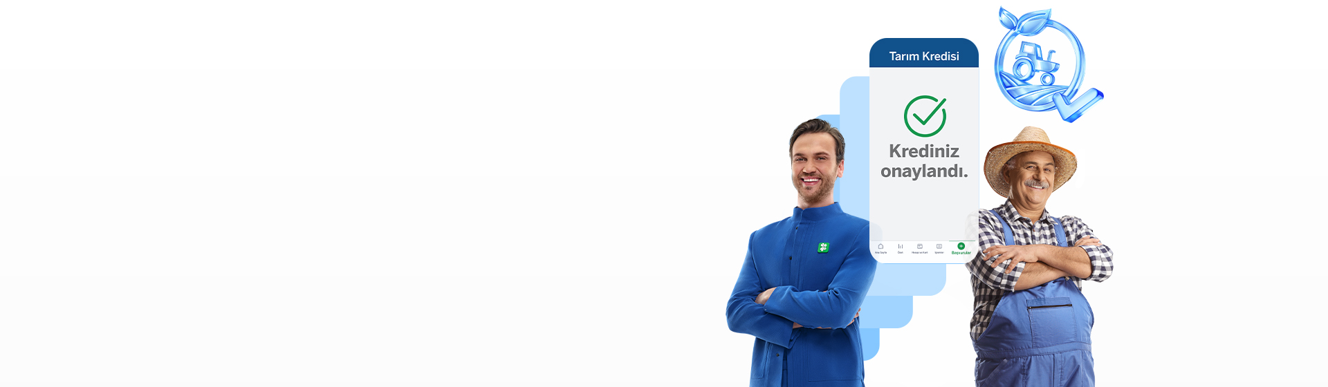 Emek sizden, destek bizden. Tarım Kredisi dijital kanallarda!