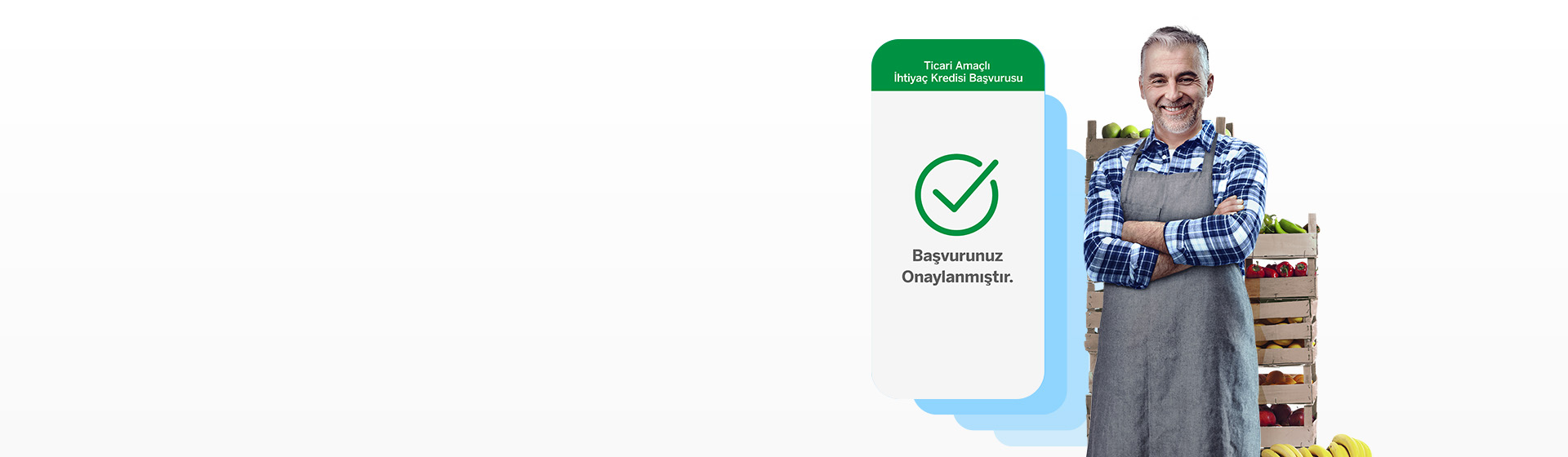 Esnafı düşünen kredi Garanti BBVA’da!