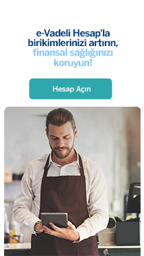 Garanti BBVA’nın yüksek faiz oranları ile siz de mevduatınıza değer katın. e-Vadeli Hesap ile birikimlerinizi değerlendirin.