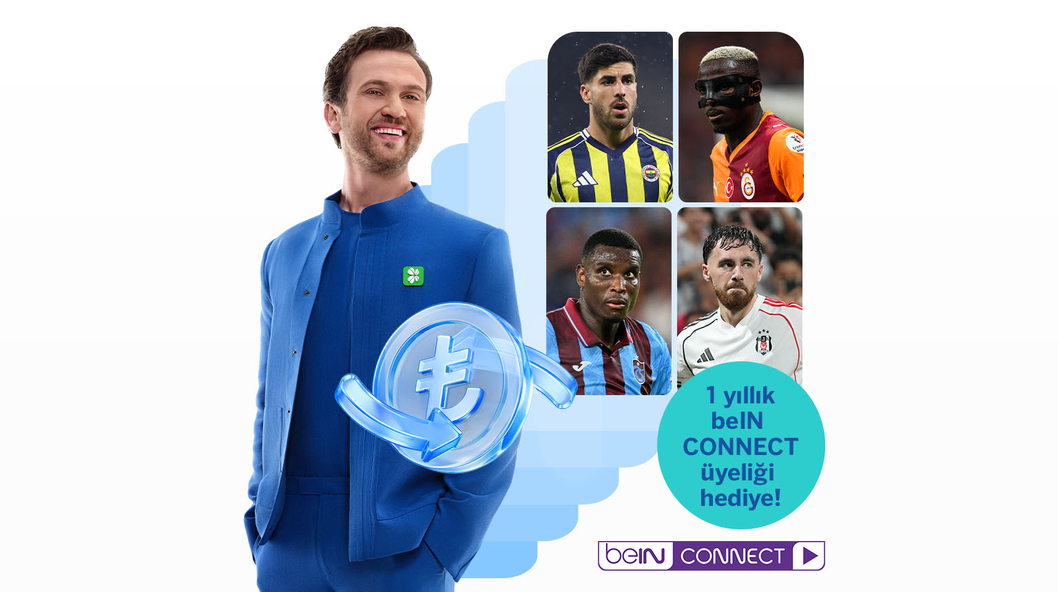 Garanti BBVA yurt içi veya yurt dışı piyasalar hesabına hisse senetlerini taşı, spordan diziye dolu dolu içerik dünyasının kapılarını aç!