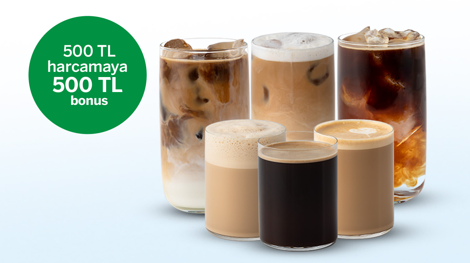 COFFY026 koduyla Garanti BBVA Mobil’den müşterimiz olun, Coffy uygulamasında geçerli 5 kahve değerinde promosyon kuponu kazanın! Üstelik Bonus ile 500 TL Coffy harcamanıza 500 TL Coffy Bonus fırsatından yararlanın!