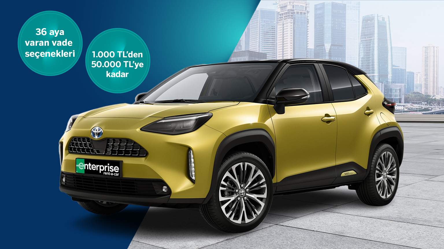 Garanti BBVA Mobil’den müşterimiz olun, Enterprise’da alışveriş kredisi kullanın 1.500 TL’ye varan bonus fırsatından yararlanın!