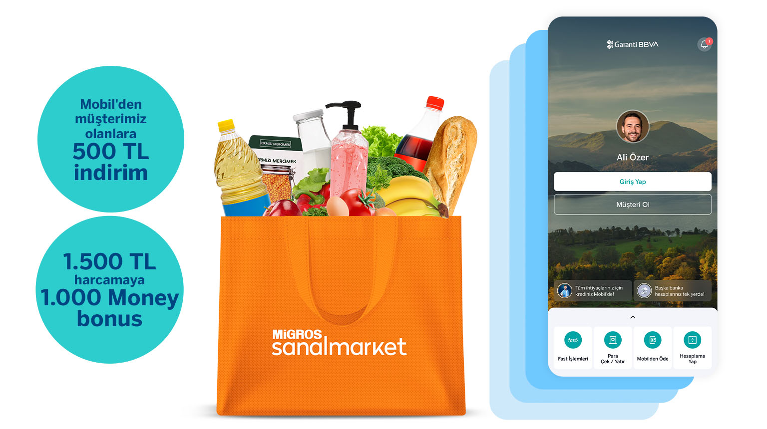 Migros Sanal Market’te 1.500 TL’ye varan fırsat!