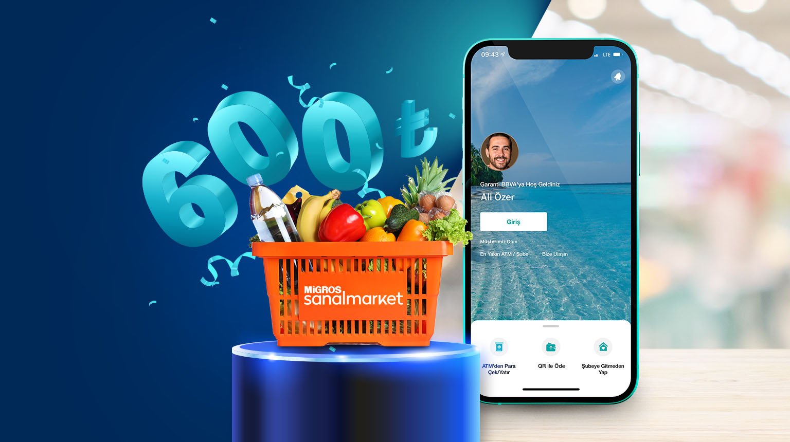 Migros Sanal Market’te 600 TL’ye varan fırsat!