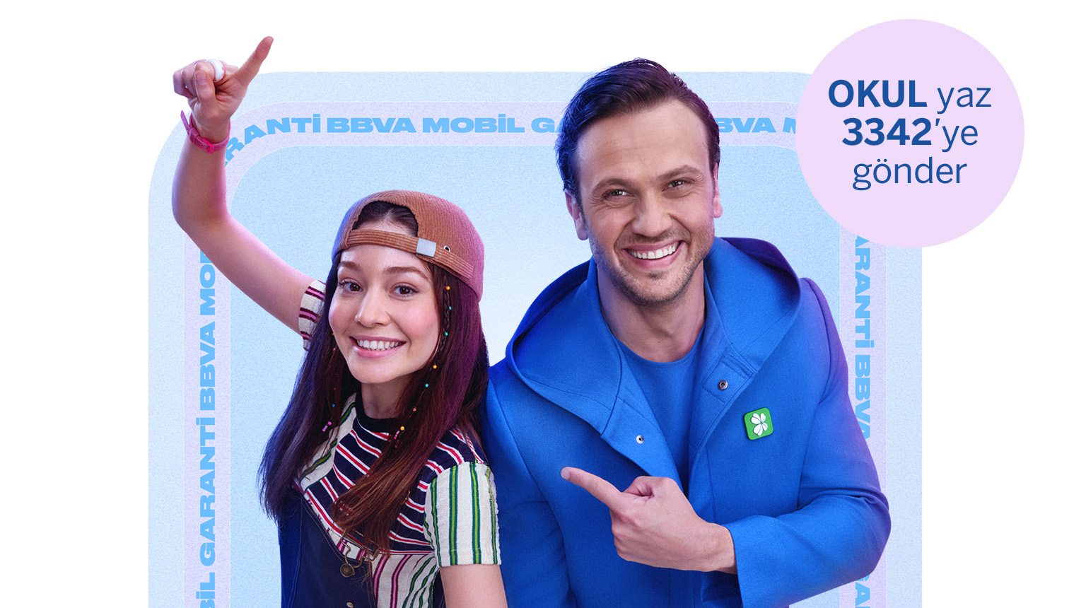 Okula dönüş dönemine özel 1 Eylül - 31 Ekim tarihleri arasında Garanti BBVA Mobil’den ilk kez müşterimiz olan 18-26 yaş aralığındaki bireysel müşterilerimize giyim, kırtasiye, eğitim, ulaşım ve elektronik sektörlerinde 10.000 TL’ye varan bonus kazanma fırsatı!