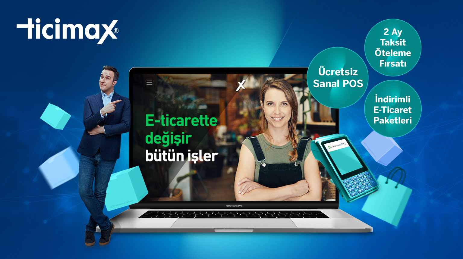 Ticimax Esnaf ve KOBİ Kampanyası