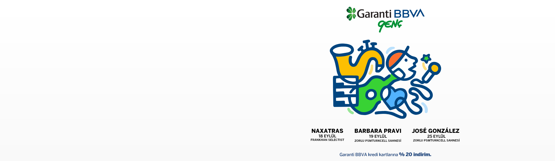 Garanti BBVA Genç Konserleri müzikseverlerle buluşuyor