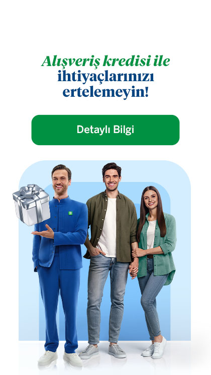 Uygun ihtiyaç kredileri ve diğer kredi kampanyaları için kredi başvurusu yapın.