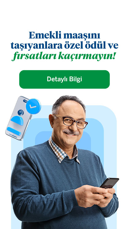 Garanti BBVA'da 2024 yılı emekli promosyon fırsatı! Emekli maaşınızı bankamıza taşıyın, nakit emekli promosyon fırsatını kaçırmayın.