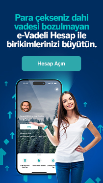 Garanti BBVA’nın yüksek faiz oranları ile siz de mevduatınıza değer katın. e-Vadeli hesapla birikimlerinizi değerlendirin.