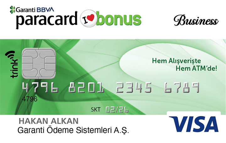 Paracard Business banka kartı size uygun çözümler sunar.