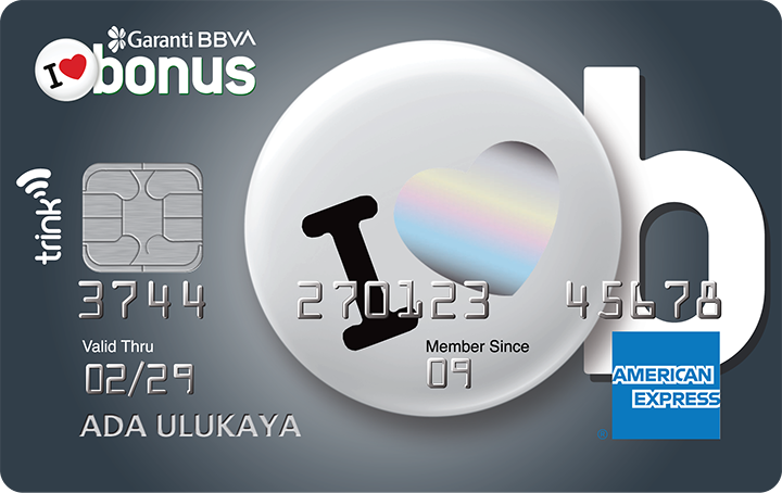 Her alışverişte ekstra kazandıran kredi kartı Bonus American Express!