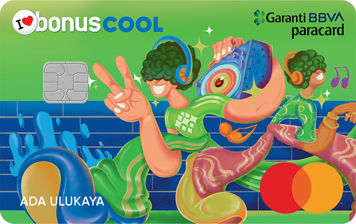Paracard Bonus Cool | Banka Kartı | Garanti BBVA