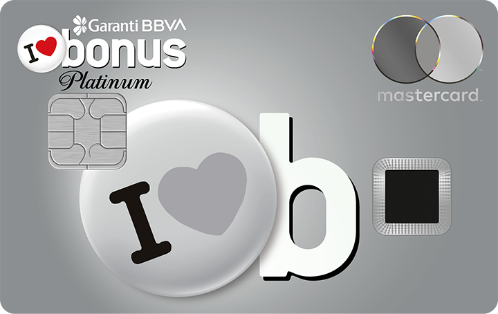 Bonus Platinum Biyometrik | Kredi Kartı | Garanti BBVA