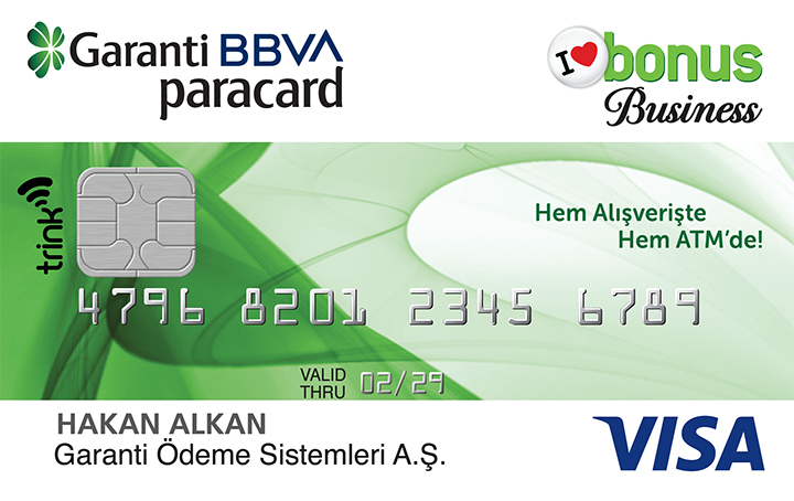 Paracard Business banka kartı size uygun çözümler sunar.