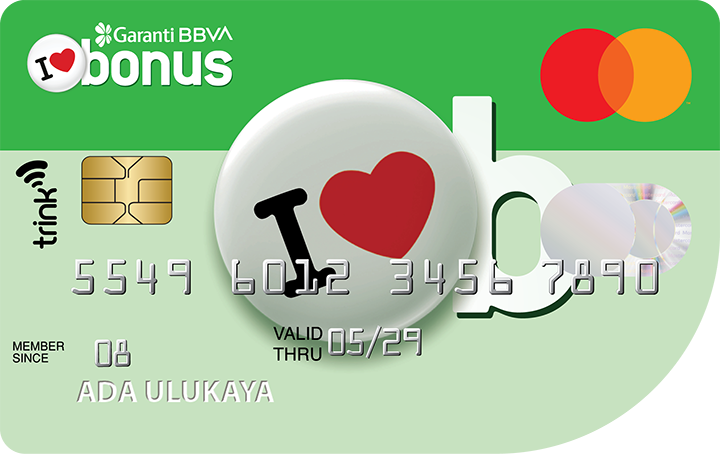 Sadece 3 köşesi olan Şeffaf Bonus ile 4 köşeli kart alışkanlığınızı unutun!